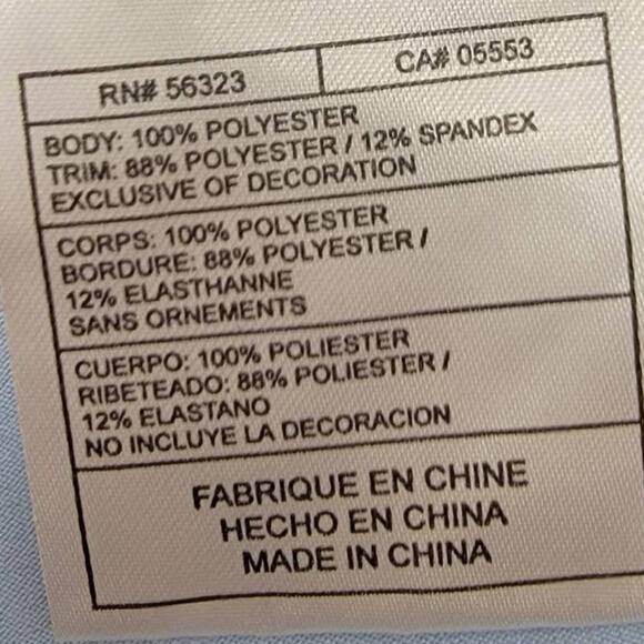 Nike Sphere Dry Mesh Baby Blue Kick Boot Pants Size Large 12-14 - Picture 6 of 6